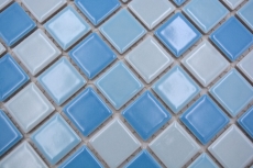 Hand sample swimming pool mosaic mosaic tile ceramic blue mix glossy BAD shower wall MOS18-0406_m