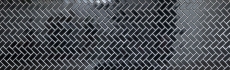 Hand pattern mosaic tile ceramic herringbone black glossy mosaic tile floor tile MOS24-CHB6BG_m