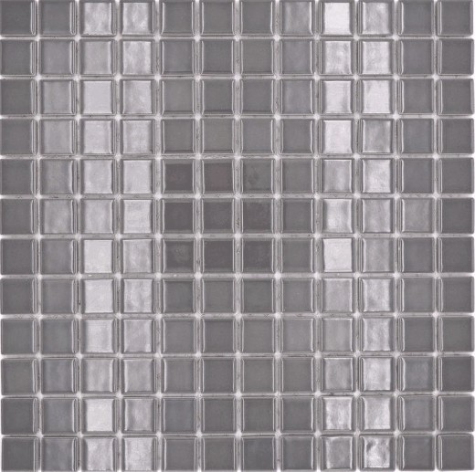 Hand-painted mosaic tile ceramic metal gray kitchen splashback BAD MOS18D-0204_m