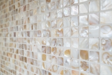Hand pattern mosaic tile shell light beige wall tile bathroom tile MOS150-SM203_m