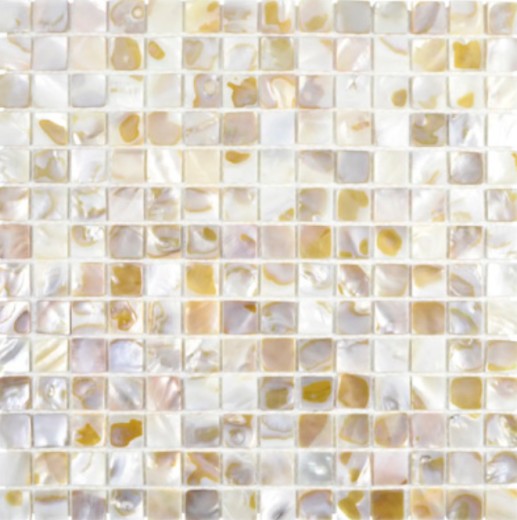 Hand pattern mosaic tile shell light beige wall tile bathroom tile MOS150-SM203_m