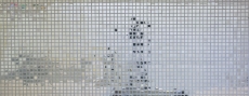 Hand pattern mosaic tile stainless steel silver silver steel glossy tile backsplash kitchen MOS129-15G_m