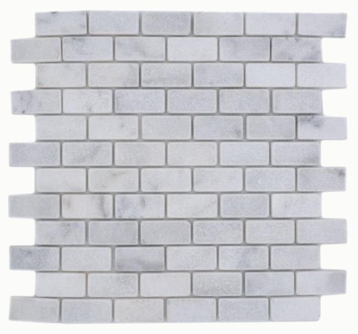 Hand-painted mosaic tile marble natural stone white Brick Ibiza Antique Marble MOSSopo-46692_m