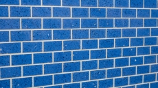 Hand-painted mosaic kitchen splashback quartz composite artificial stone Brick Artificial blue MOS46-ASMB5_m