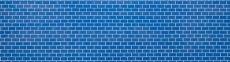 Hand-painted mosaic kitchen splashback quartz composite artificial stone Brick Artificial blue MOS46-ASMB5_m