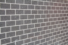 Hand-painted mosaic tile backsplash quartz composite artificial stone Brick Artifical gray MOS46-0204_m