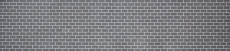 Hand-painted mosaic tile backsplash quartz composite artificial stone Brick Artifical gray MOS46-0204_m