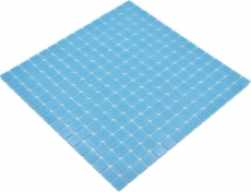 Hand sample mosaic tile glass light blue wall tile bathroom tile shower splashback tile backsplash MOS200-A13-N_m