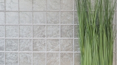 Hand pattern mosaic tile Translucent glass mosaic Crystal silver structure BATH WC Kitchen WALL MOS68-4SB21_m