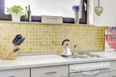 Hand-painted mosaic tile Translucent glass mosaic Crystal gold structure MOS120-0746_m