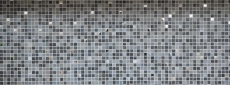 Hand-painted mosaic tile translucent stone black NERO BAD WC kitchen WALL MOS91-0334_m