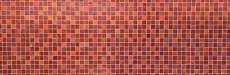 Hand-painted mosaic tile Tile backsplash Translucent red Glass mosaic Crystal Resin red texture MOS83-CB30_m