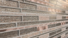 Hand sample mosaic tile tile mirror translucent aluminum beige copper composite glass mosaic Crystal stone aluminum beige copper MOS49-GV74_m