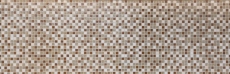 Hand-painted mosaic tile Tile backsplash Translucent beige Glass mosaic Crystal stone beige MOS92-1204_m