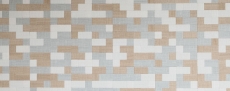 Hand pattern mosaic tile tile mirror self-adhesive aluminum cream beige gray combination metal textile look MOS200-2522_m