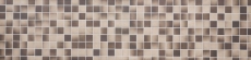 Hand-painted mosaic tile ceramic BROWN BEIGE MIX SLIPPING SLIPPROOF MOS16-1211-R10_m
