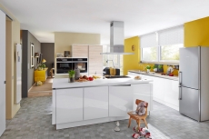Retro vintage mosaic tiles ceramic gray kitchen splashback MOS22-CELLO_f | 10 mosaic mats
