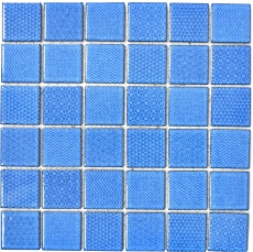 Mosaic tiles AQUA BLUE BATH pool tile backsplash shower bathroom tile kitchen backsplash MOS16-0404_f | 10 mosaic mats