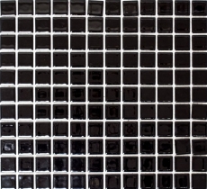 Mosaic tile ceramic BLACK GLOSSY wall tile backsplash kitchen MOS18-0302_f
