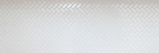 Mosaic tile ceramic herringbone white matt bathtub cladding MOS24-CHB05WM_f