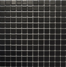 Mosaic tile ceramic black matt tile backsplash kitchen backsplash MOS18D-0311_f