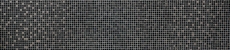 Mosaic tile Translucent black silver Glass mosaic Crystal EP black silver MOS92-1099_f | 10 mosaic mats