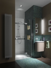 Mosaic tile Translucent green glass mosaic Crystal green MOS64-0509_f | 10 mosaic mats