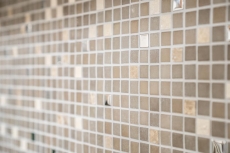 Mosaic tile translucent stone white SILK BATHROOM WC KITCHEN WALL MOS91-0214_f | 10 mosaic mats