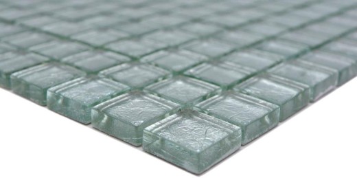 Mosaic rear wall glass mosaic silver structure MOS123-8SB16_f