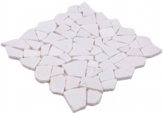 Mosaic tile marble natural stone quarry Ciot white MOS44-0102_f