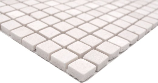 Mosaic tile marble natural stone cream Botticino Anticato MOS38-0104_f