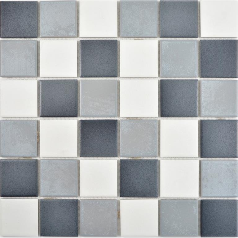 Ceramic mosaic antique white gray anthracite wall tile kitchen bathroom tile MOS14-0123_f