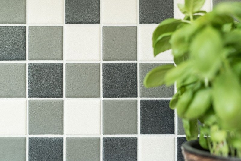 Mosaic tile RUGGED RUGGED SAFE black white gray metal MOS14-2213-R10_f