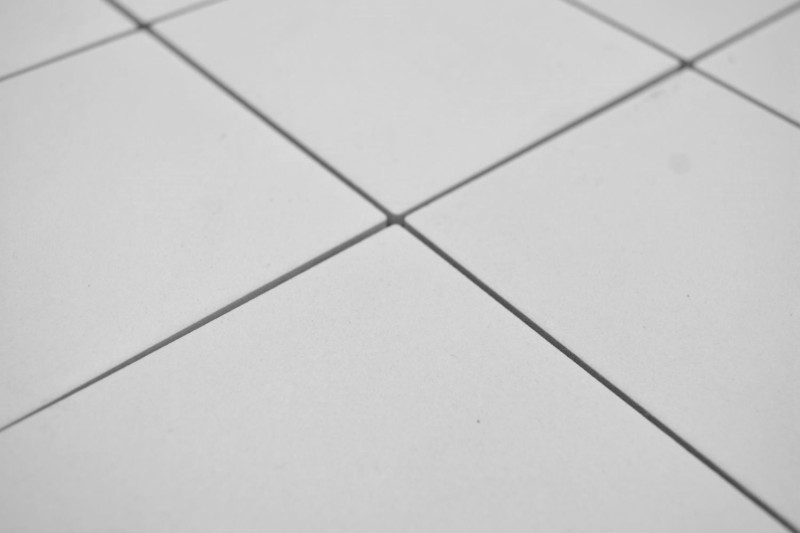 Mosaic tile ceramic white shower tray floor tile MOS22-0102-R10_f