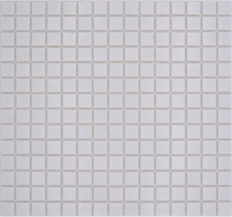 Mosaic tiles glass white mosaic tile wall tile backsplash kitchen bathroom MOS50-0101_f
