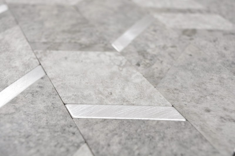 Arrow vinyl stone look cement gray silver light self-adhesive MOS200-2CLG_f