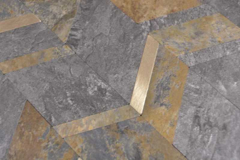 Arrow vinyl stone look rust gold self-adhesive MOS200-48MRG_f