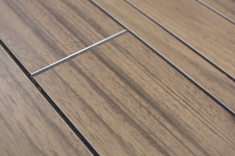 Wall panels self-adhesive wood look dark brown kitchen splashback tile back MOS200-52WDL_f