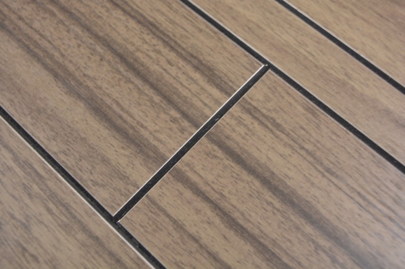 Wall panels self-adhesive wood look dark brown kitchen splashback tile back MOS200-52WDL_f