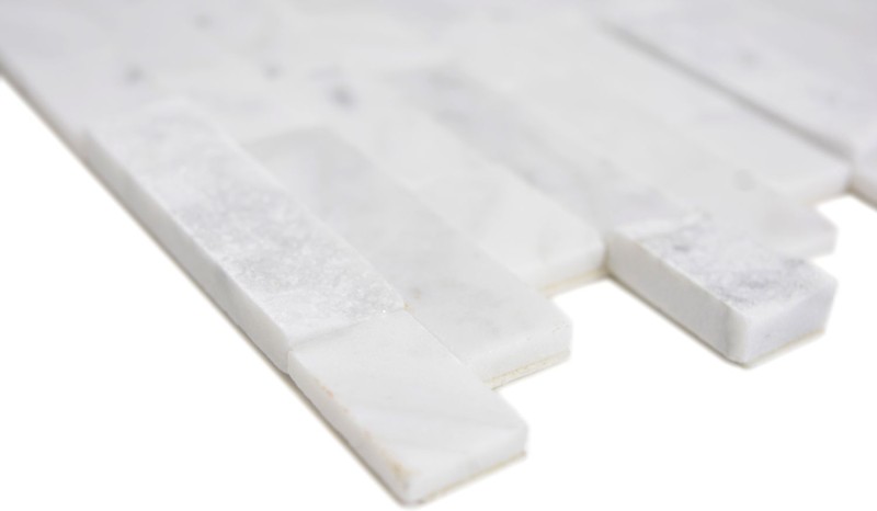 Natural stone composite Carrara look MOS200-M22_f