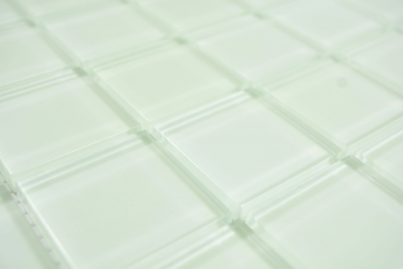 Hand-painted glass mosaic fluorescent green mosaic tile wall tile backsplash kitchen bathroom - MOS88-1005_m