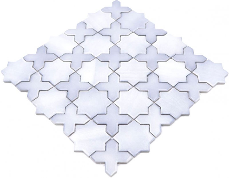 Stern mosaic tile ceramic mosaic vintage retro light gray matt tile backsplash kitchen - MOS13-SXS05