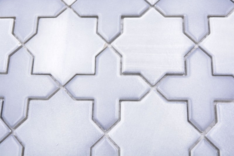 Mosaic tile ceramic mosaic combination mix gray matt tile backsplash kitchen MOS13-SXS05_f