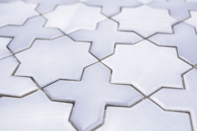 Hand sample mosaic tile ceramic mosaic combi mix gray matt tile backsplash kitchen MOS13-SXS05_m