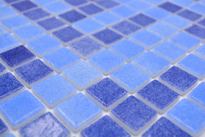 Mosaic tile pool mosaic swimming pool mosaic blue mix bathroom shower MOS220-1158U