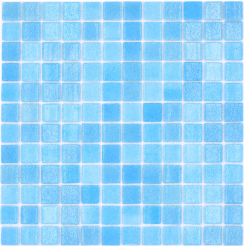 Mosaic tile Pool mosaic Swimming pool mosaic Ocean blue Bathroom shower MOS220-501R