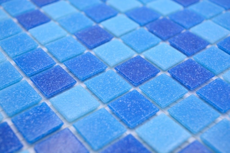 Hand sample mosaic tile glass mosaic Classic Mix glass mix blue 4F paper-bonded pool mosaic swimming pool mosaic MOS210-PA335_m