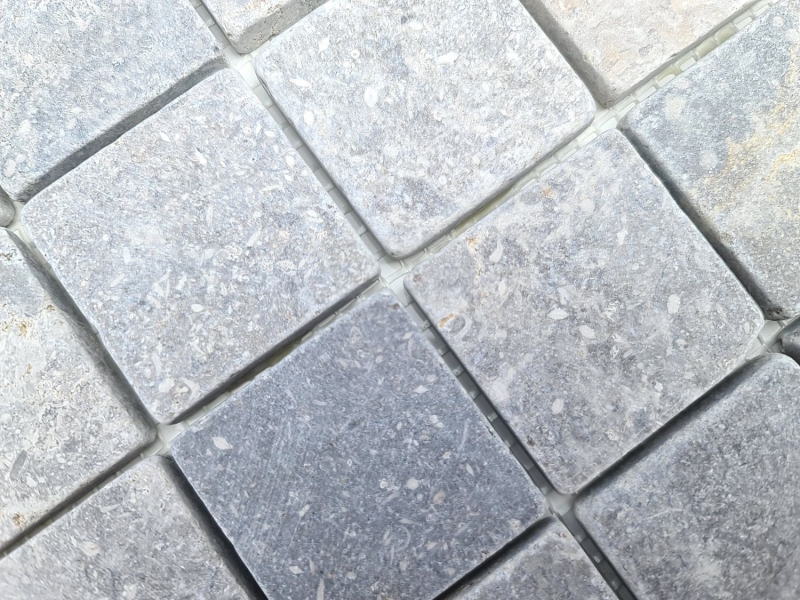 Hand pattern mosaic tile marble mosaic THUMBNAIL light gray kitchen wall bathroom shower tray MOS40-T48LG_m