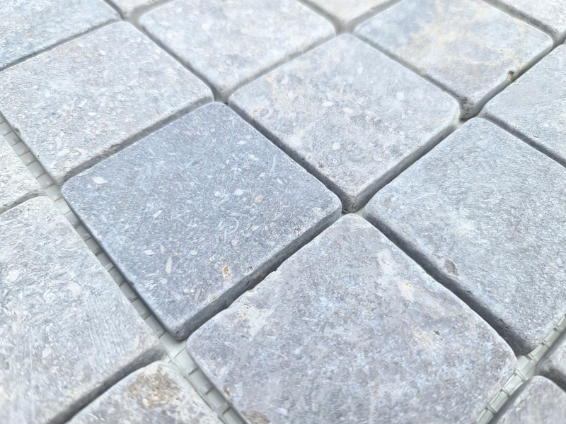 Hand pattern mosaic tile marble mosaic THUMBNAIL light gray kitchen wall bathroom shower tray MOS40-T48LG_m