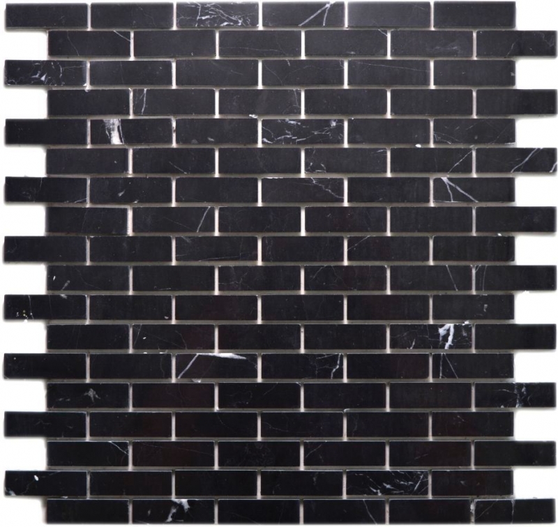 Hand sample mosaic tile Self-adhesive mosaics composite natural stone Nero kitchen wall MOS200-4M82_m